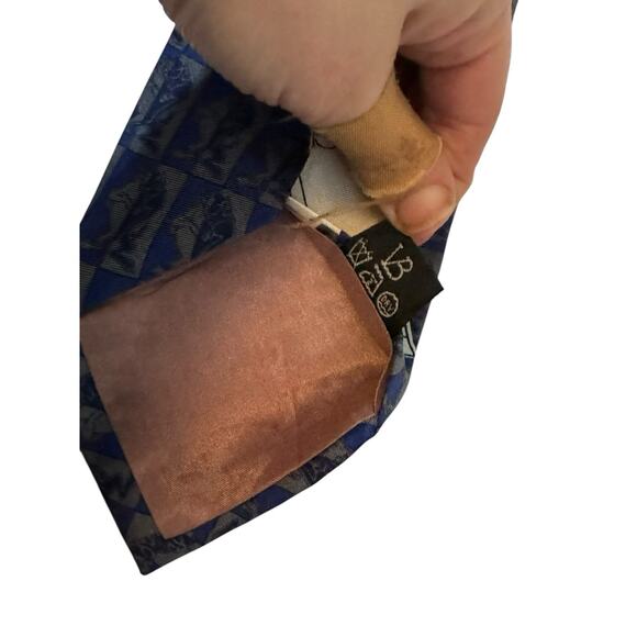 Looney Tunes By Balancine Tasmanian Devil Taz Yelling Blue White Cartoon Necktie - Picture 6 of 7